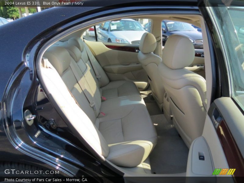 Blue Onyx Pearl / Ivory 2004 Lexus ES 330