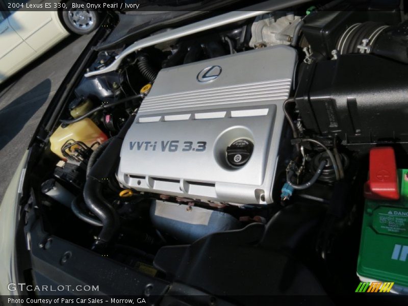 Blue Onyx Pearl / Ivory 2004 Lexus ES 330