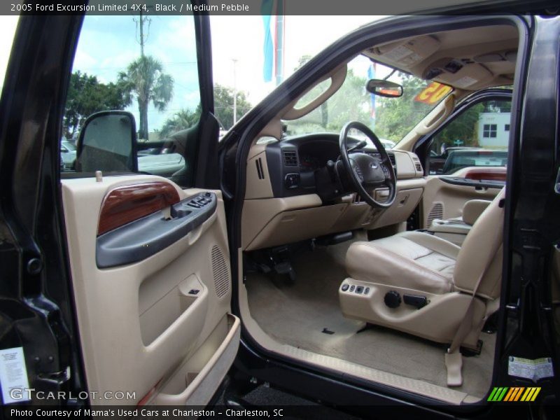 Black / Medium Pebble 2005 Ford Excursion Limited 4X4