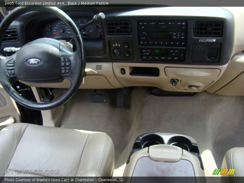 Black / Medium Pebble 2005 Ford Excursion Limited 4X4