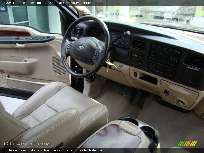Black / Medium Pebble 2005 Ford Excursion Limited 4X4