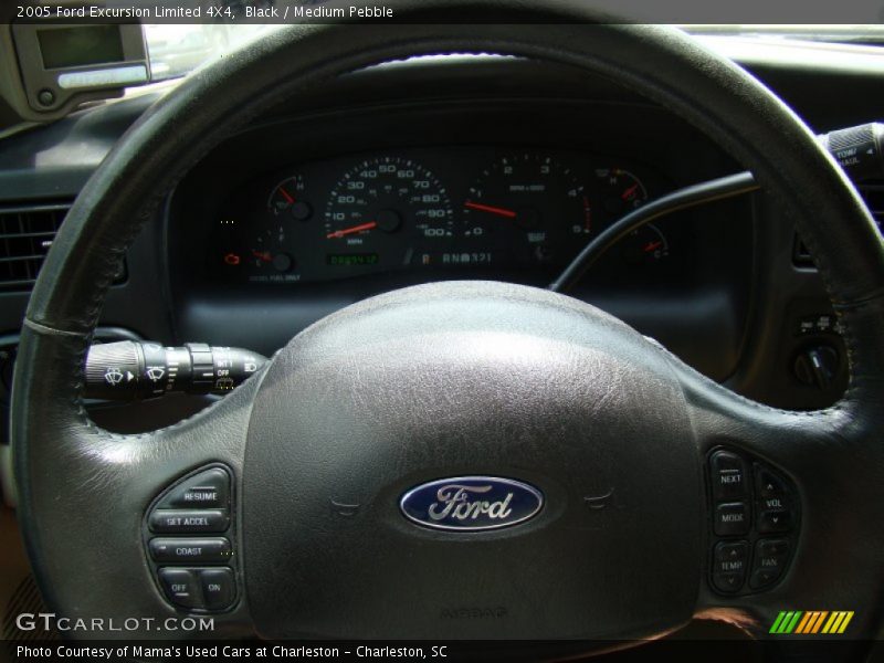 Black / Medium Pebble 2005 Ford Excursion Limited 4X4