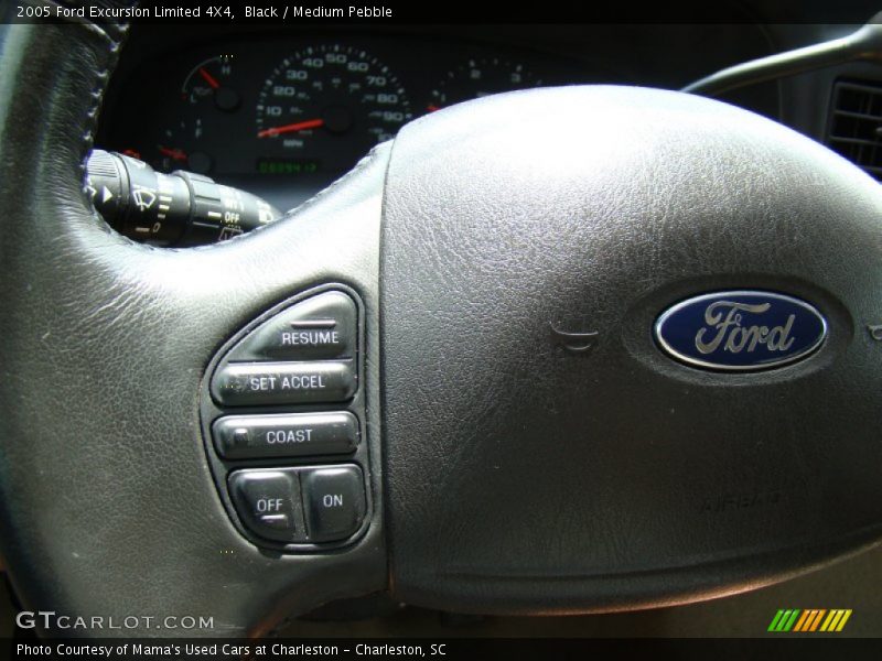 Black / Medium Pebble 2005 Ford Excursion Limited 4X4