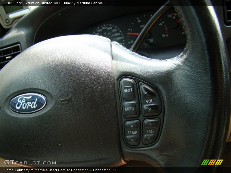 Black / Medium Pebble 2005 Ford Excursion Limited 4X4