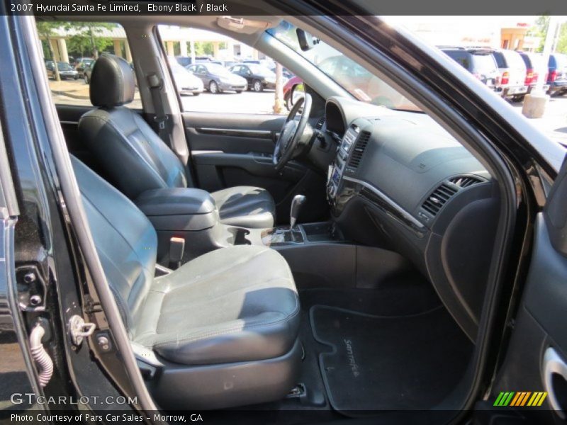 Ebony Black / Black 2007 Hyundai Santa Fe Limited
