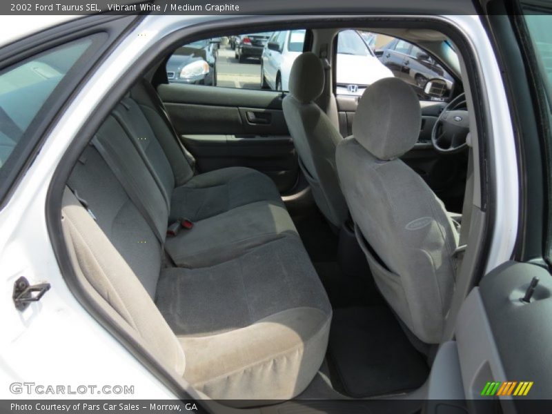 Vibrant White / Medium Graphite 2002 Ford Taurus SEL