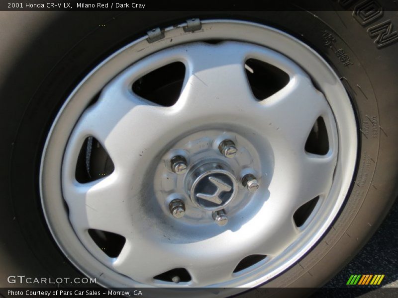 Milano Red / Dark Gray 2001 Honda CR-V LX
