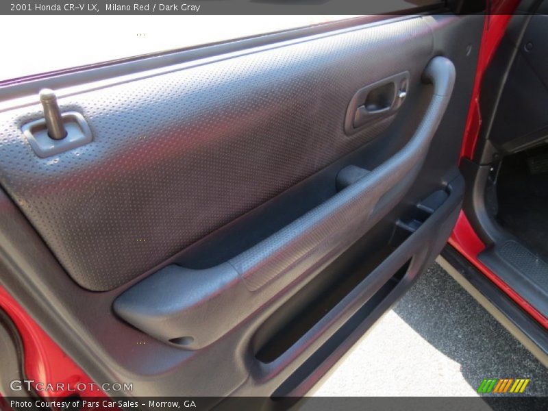 Milano Red / Dark Gray 2001 Honda CR-V LX