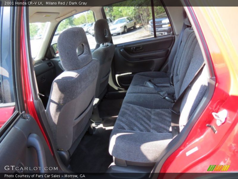 Milano Red / Dark Gray 2001 Honda CR-V LX