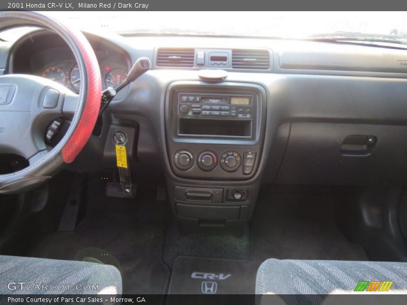Milano Red / Dark Gray 2001 Honda CR-V LX