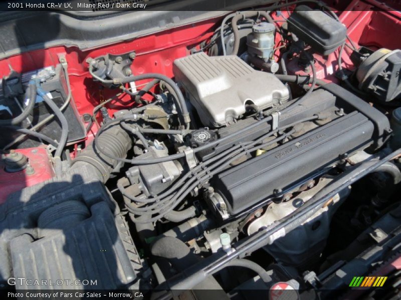 Milano Red / Dark Gray 2001 Honda CR-V LX