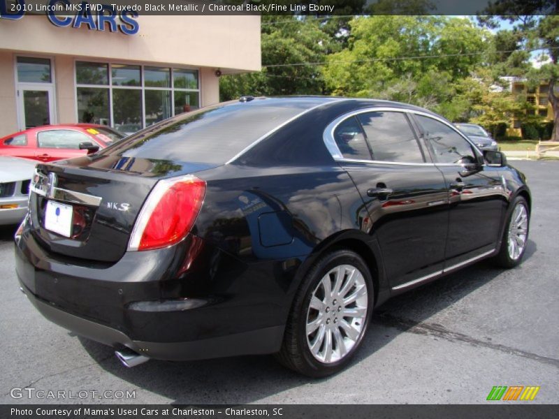 Tuxedo Black Metallic / Charcoal Black/Fine Line Ebony 2010 Lincoln MKS FWD