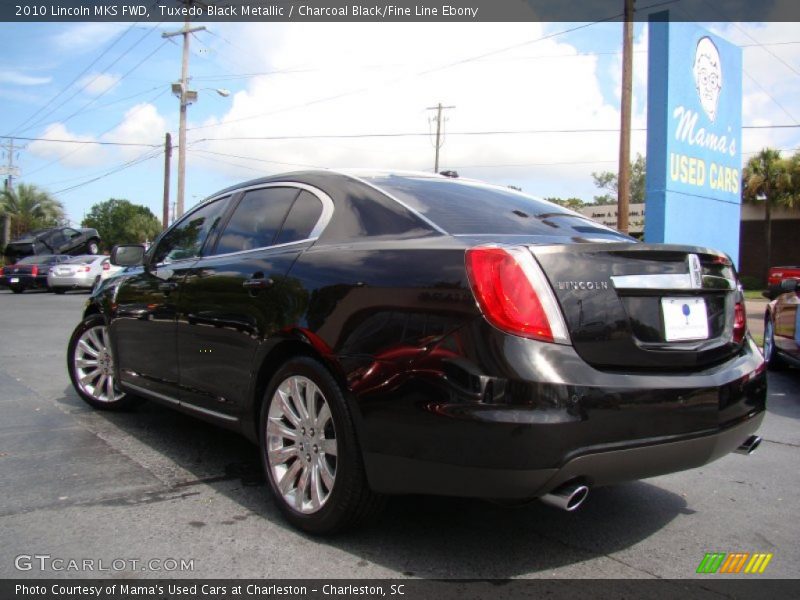 Tuxedo Black Metallic / Charcoal Black/Fine Line Ebony 2010 Lincoln MKS FWD