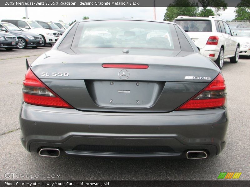  2009 SL 550 Roadster designo Graphite Metallic
