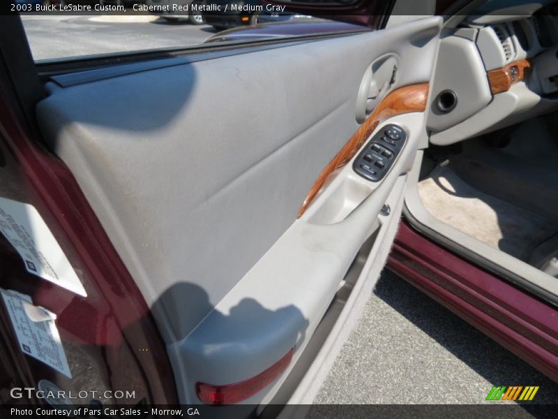 Cabernet Red Metallic / Medium Gray 2003 Buick LeSabre Custom