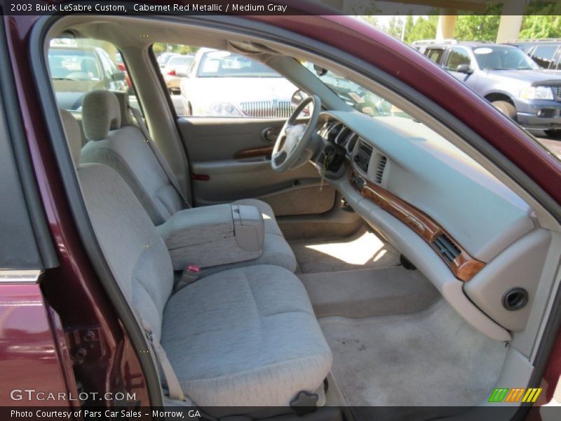 Cabernet Red Metallic / Medium Gray 2003 Buick LeSabre Custom