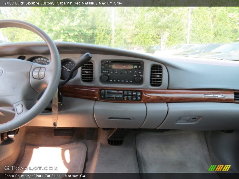Cabernet Red Metallic / Medium Gray 2003 Buick LeSabre Custom