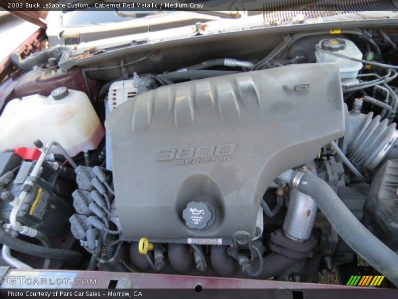 Cabernet Red Metallic / Medium Gray 2003 Buick LeSabre Custom