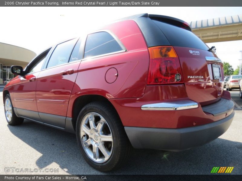 Inferno Red Crystal Pearl / Light Taupe/Dark Slate Gray 2006 Chrysler Pacifica Touring
