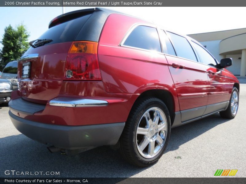 Inferno Red Crystal Pearl / Light Taupe/Dark Slate Gray 2006 Chrysler Pacifica Touring