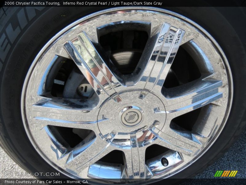Inferno Red Crystal Pearl / Light Taupe/Dark Slate Gray 2006 Chrysler Pacifica Touring