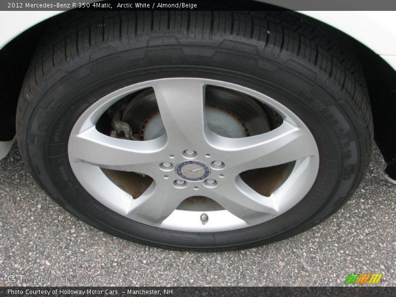 Arctic White / Almond/Beige 2012 Mercedes-Benz R 350 4Matic