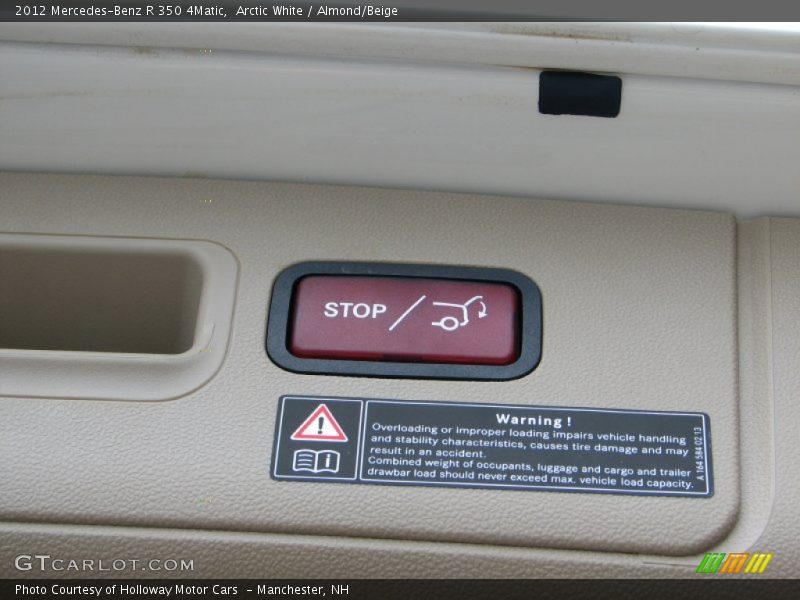 Arctic White / Almond/Beige 2012 Mercedes-Benz R 350 4Matic