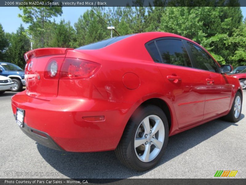 Velocity Red Mica / Black 2006 Mazda MAZDA3 i Sedan