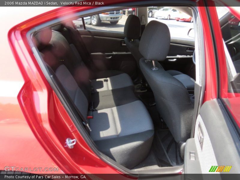 Velocity Red Mica / Black 2006 Mazda MAZDA3 i Sedan