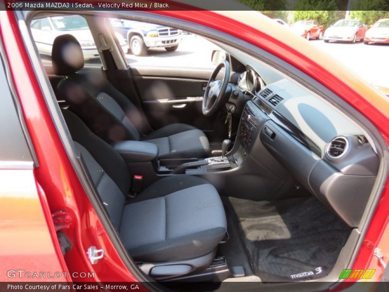 Velocity Red Mica / Black 2006 Mazda MAZDA3 i Sedan
