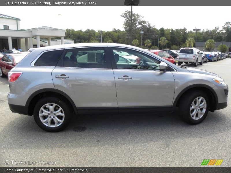Dolphin Gray Mica / Black 2011 Mazda CX-9 Touring