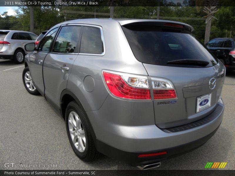 Dolphin Gray Mica / Black 2011 Mazda CX-9 Touring