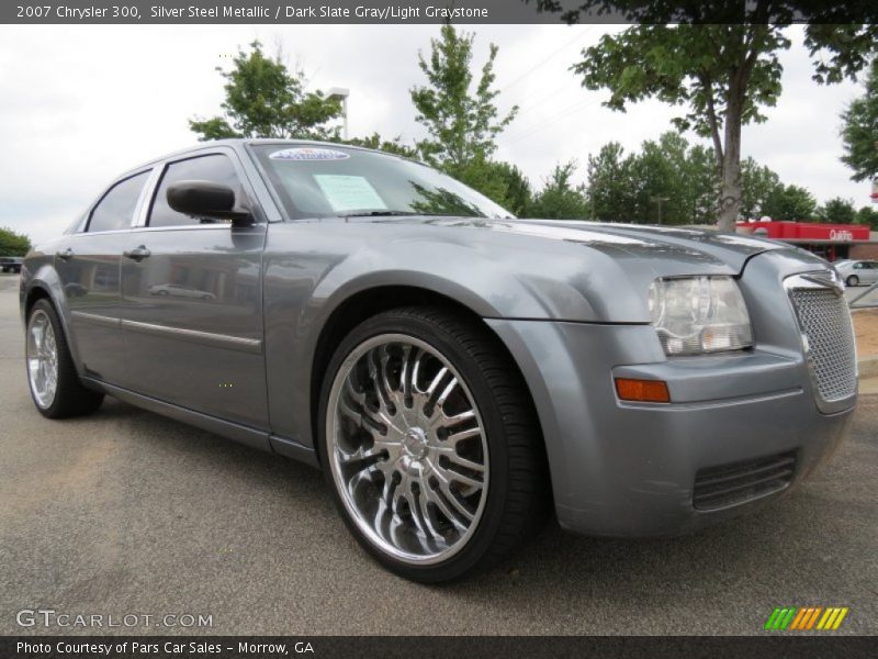 Silver Steel Metallic / Dark Slate Gray/Light Graystone 2007 Chrysler 300