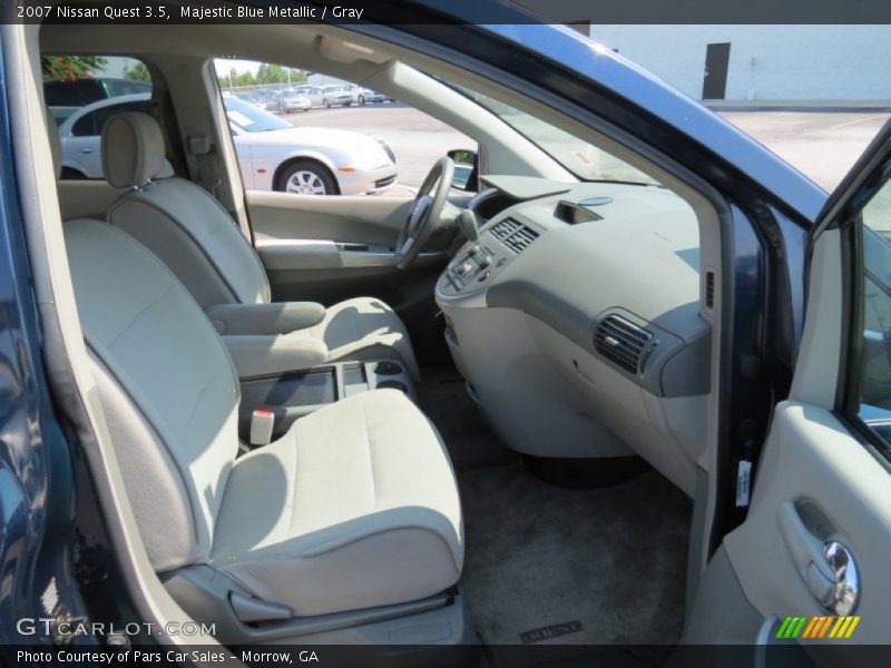 Majestic Blue Metallic / Gray 2007 Nissan Quest 3.5