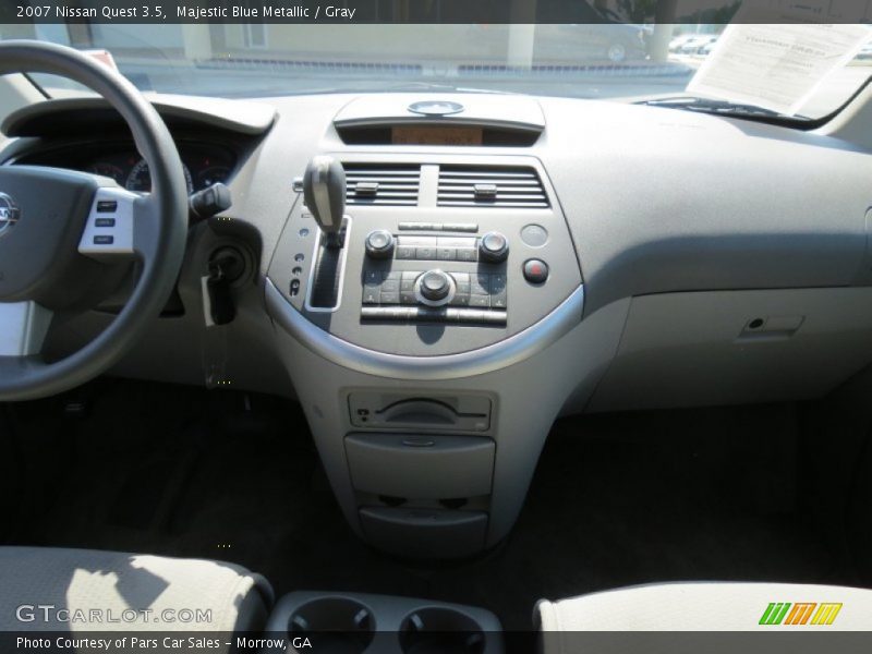 Majestic Blue Metallic / Gray 2007 Nissan Quest 3.5