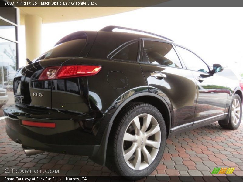 Black Obsidian / Graphite Black 2003 Infiniti FX 35