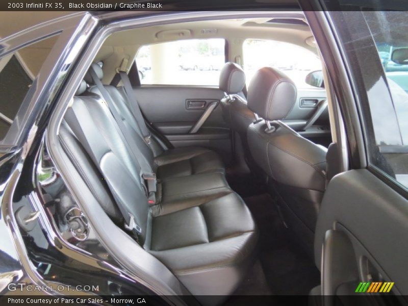 Black Obsidian / Graphite Black 2003 Infiniti FX 35