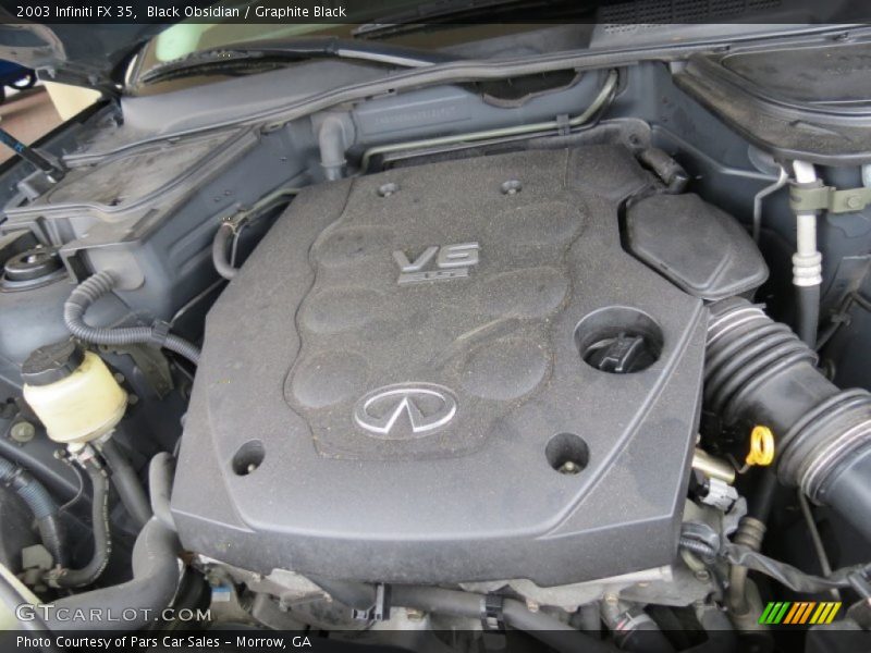 Black Obsidian / Graphite Black 2003 Infiniti FX 35
