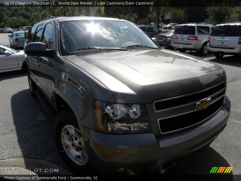 Mocha Steel Metallic / Light Cashmere/Dark Cashmere 2012 Chevrolet Suburban LT