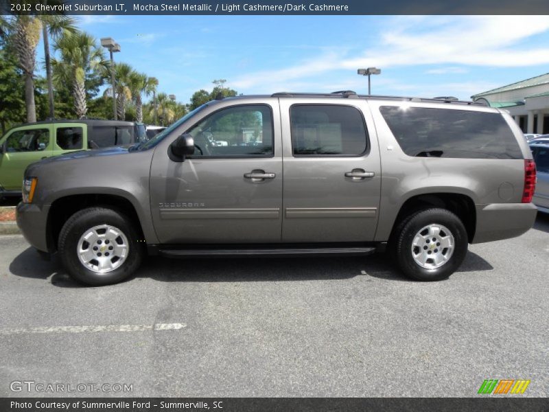 Mocha Steel Metallic / Light Cashmere/Dark Cashmere 2012 Chevrolet Suburban LT