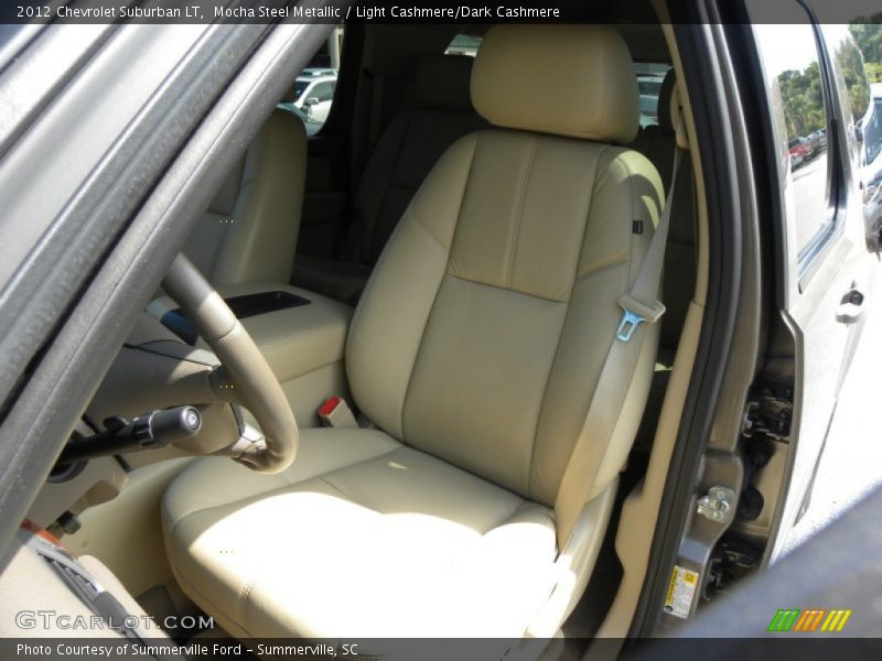 Mocha Steel Metallic / Light Cashmere/Dark Cashmere 2012 Chevrolet Suburban LT