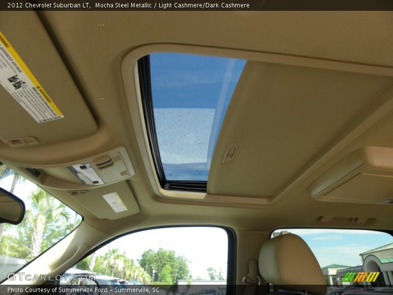 Mocha Steel Metallic / Light Cashmere/Dark Cashmere 2012 Chevrolet Suburban LT