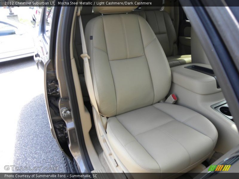 Mocha Steel Metallic / Light Cashmere/Dark Cashmere 2012 Chevrolet Suburban LT