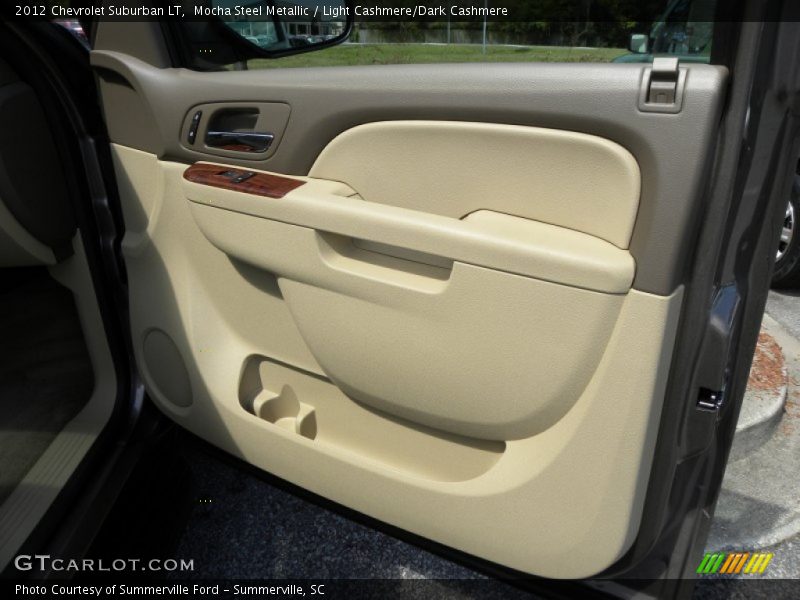 Mocha Steel Metallic / Light Cashmere/Dark Cashmere 2012 Chevrolet Suburban LT