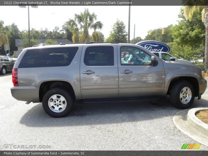 Mocha Steel Metallic / Light Cashmere/Dark Cashmere 2012 Chevrolet Suburban LT