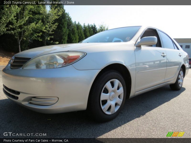 Lunar Mist Metallic / Stone 2003 Toyota Camry LE