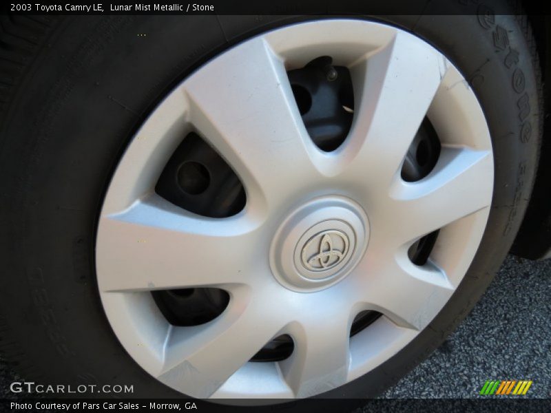 Lunar Mist Metallic / Stone 2003 Toyota Camry LE