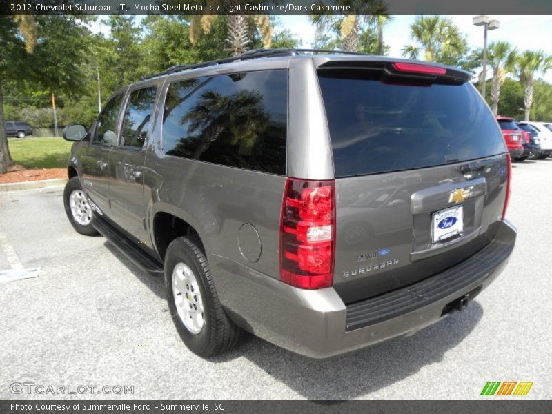 Mocha Steel Metallic / Light Cashmere/Dark Cashmere 2012 Chevrolet Suburban LT