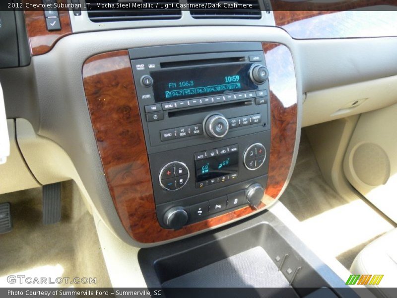 Mocha Steel Metallic / Light Cashmere/Dark Cashmere 2012 Chevrolet Suburban LT