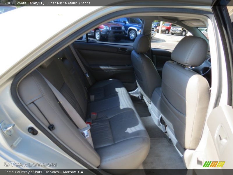 Lunar Mist Metallic / Stone 2003 Toyota Camry LE